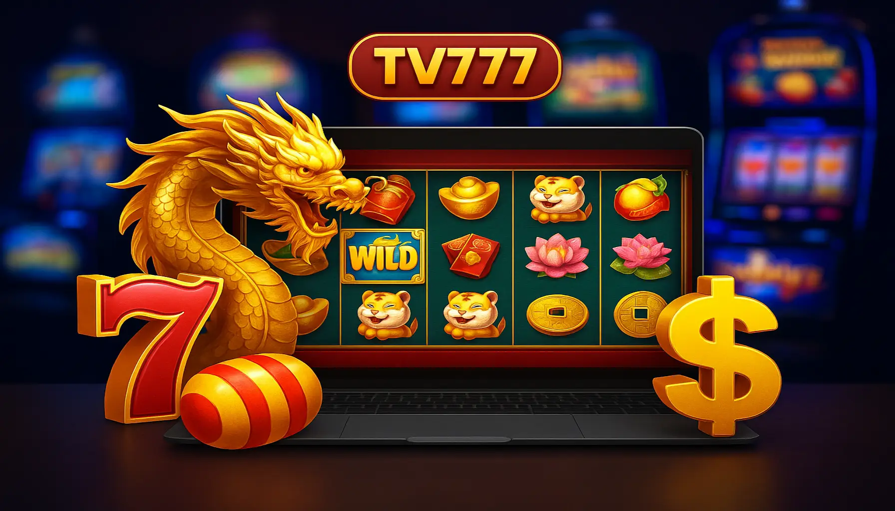 Jogos de Slot no Casino Online TV777.BET