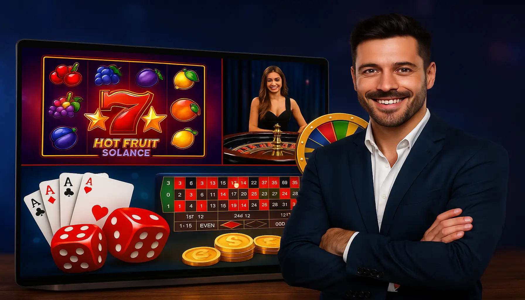 Jogos de cassino online TV777.BET